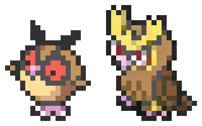 [bcde3c] Evo Line 71 - Hoothoot