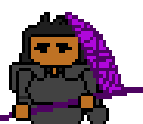 [0b51d0] "Yep, you're dying for that." -She cuts white in two.-