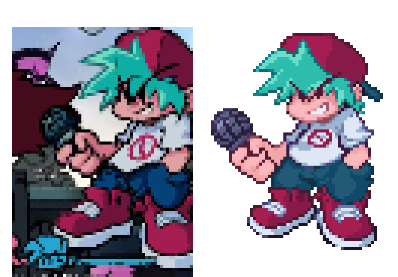 [5a7b69] I'll ask again since more people Ik are here but is this too similar 