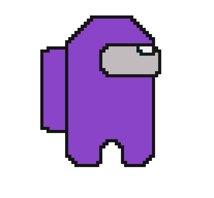 [e087da] Among Us PIXEL Crewmate