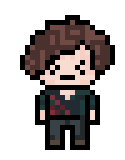 [3d8ba2] Junpei Hoshino Eyes closed