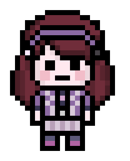 [fa6c91] danganronpa calliope pixel sprite