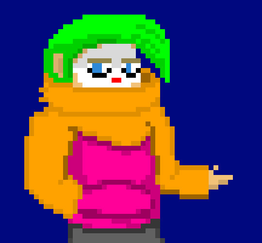 [000885] Terrie, could you please sit down in my imaginary chair and take a breather, Luna, you too.