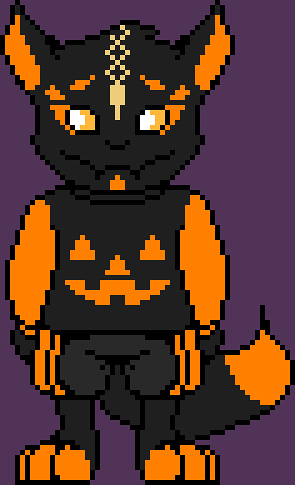 [95be89] Why am I stuck in my Halloween, form?... I gotta turn in to my Christmas, form sooner or later!