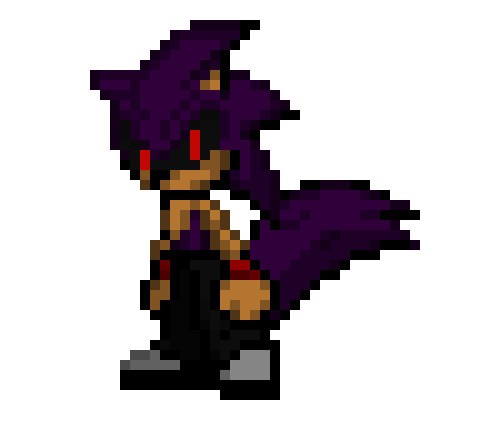 [6c26bc] Mauvo the Hedgewolf - Sonic OC Villain (Base Form)