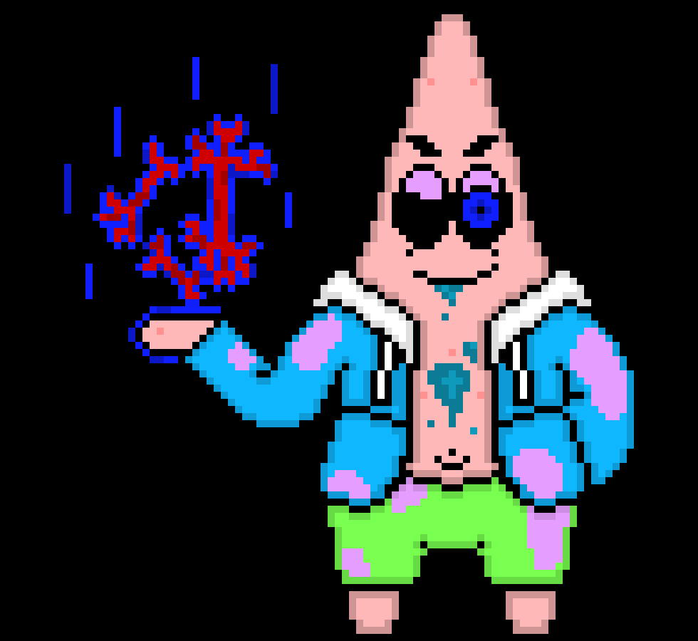 [a8d8e4] spongetale F.U.N. idea Patrick 