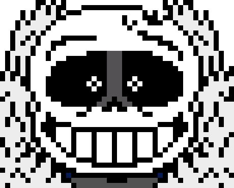 [d14112] Sans, sans the skeleton