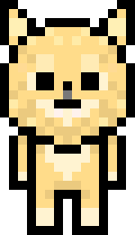 [b3d572] cachorro amarelo sprite