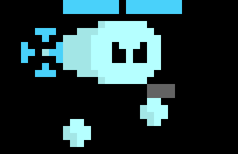 [18f49e] (starts shooting blixer) pew pew