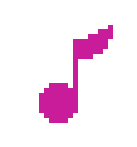 [63aad6] music note purple