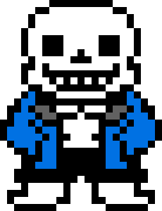 [95be89] UnderTale - Sans Walking Sprite Sheet