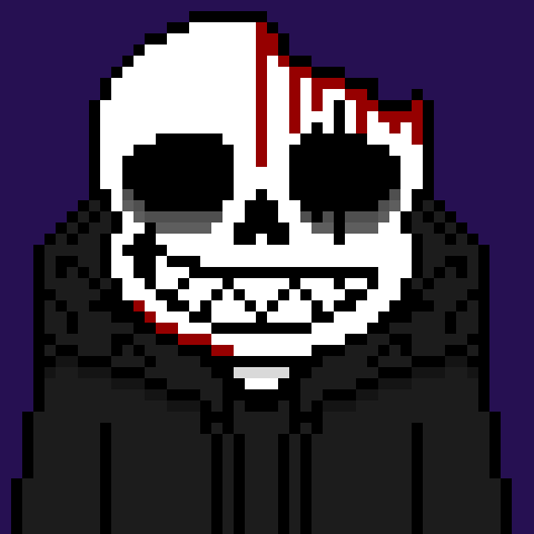 [71fafd] heheheh, you ASKING to die? *towering over Terror since he's the height of Gaster*