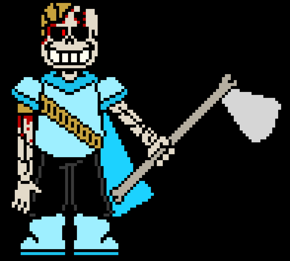 [842b2e] *TPs to the Red and Green Sans, he grabs him then TPs out of there*