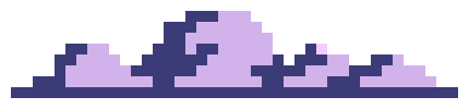 [156938] Clouds pixel art