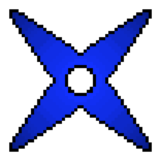 [58b908] shuriken (blue)