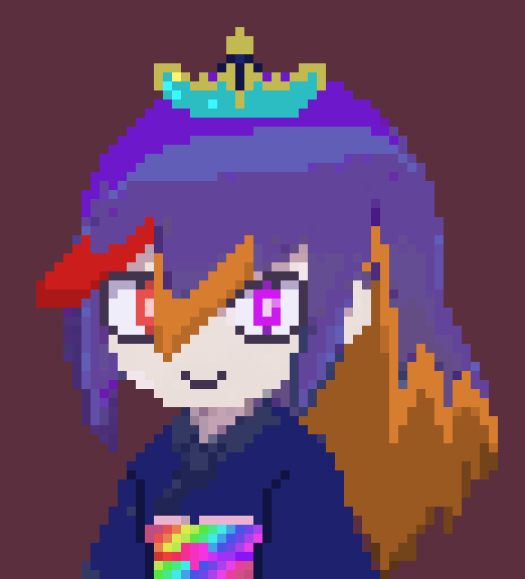 [5b2f3e] Hyakki is out rn, so she asked me- Fukumi, to take her place! 