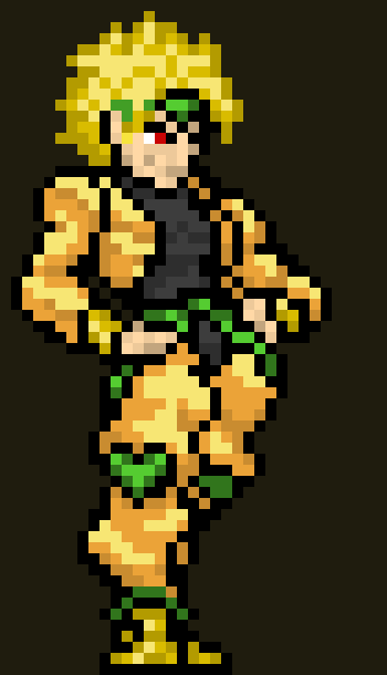 [4076f0]  承太郎は勝つための簡単な戦いだと思うかもしれませんが、本当に、彼は私に少し問題を与えました。 -DIO (cleetus)