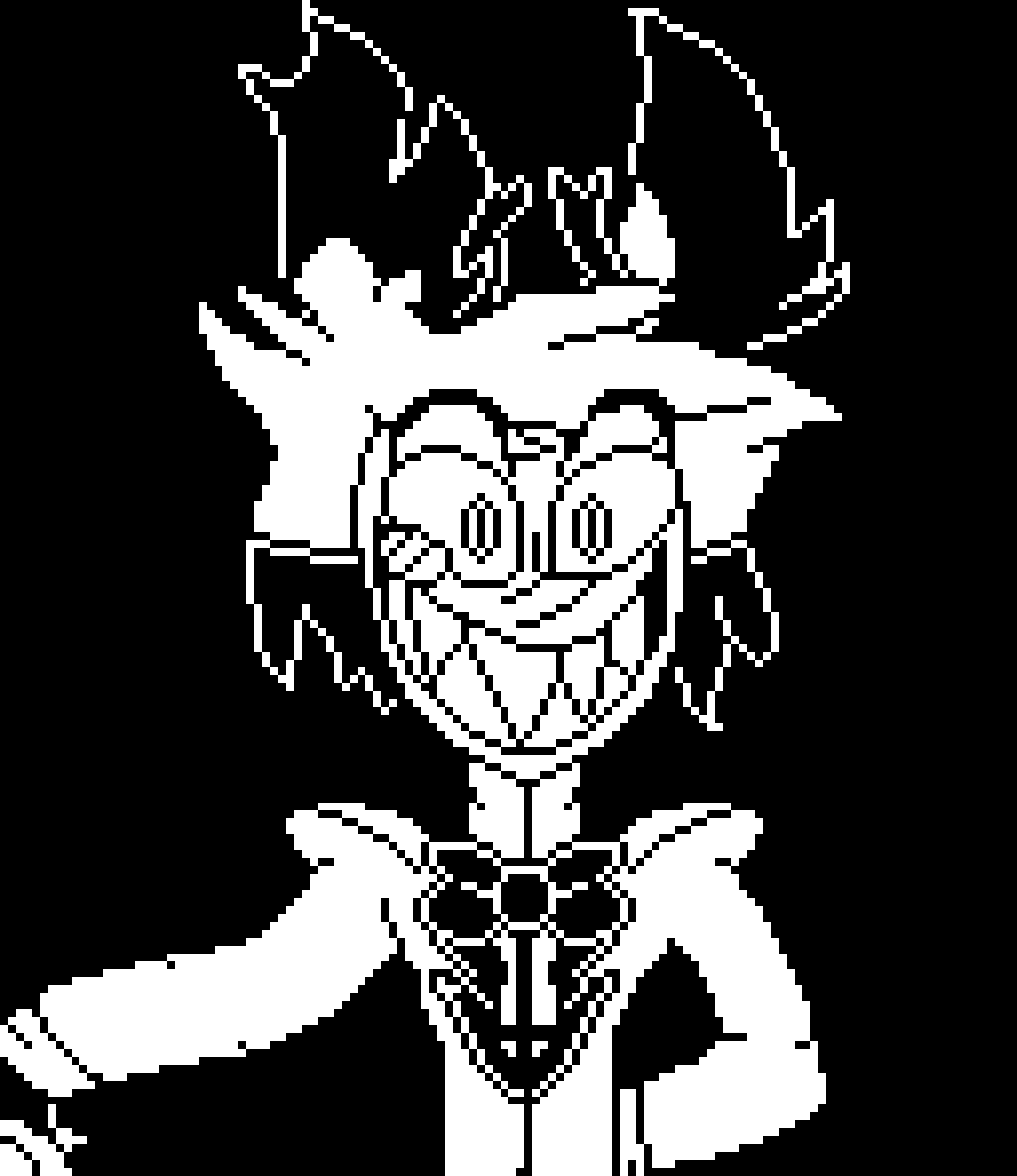 [4793a2] -walks out of bar patting fire off ears and suit-