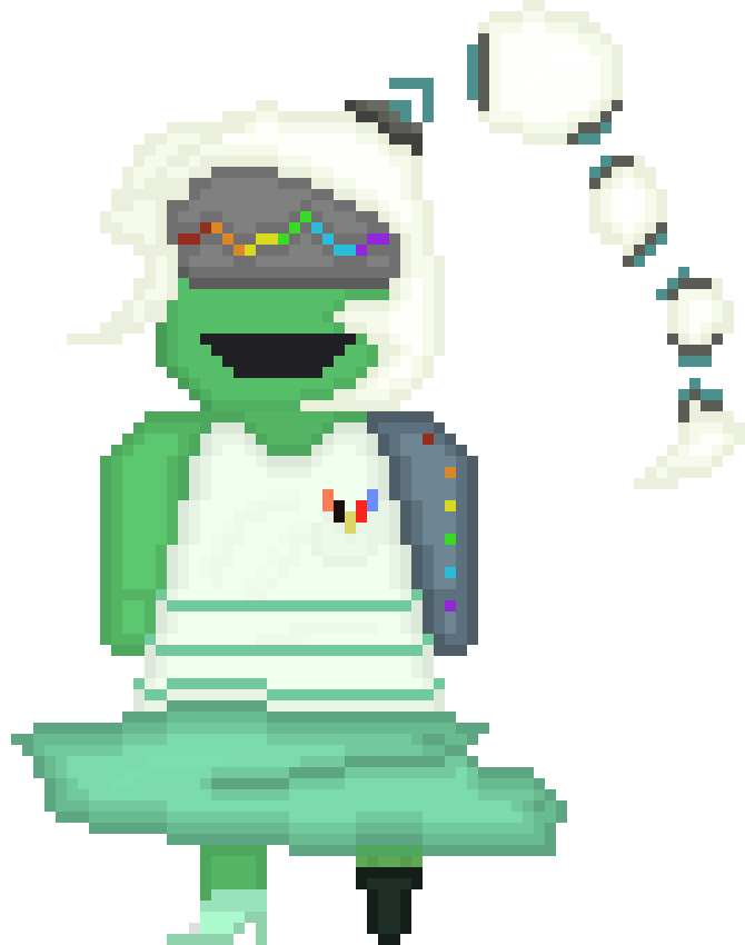 [a00846] Radz Base Sprite (Green Vizard)