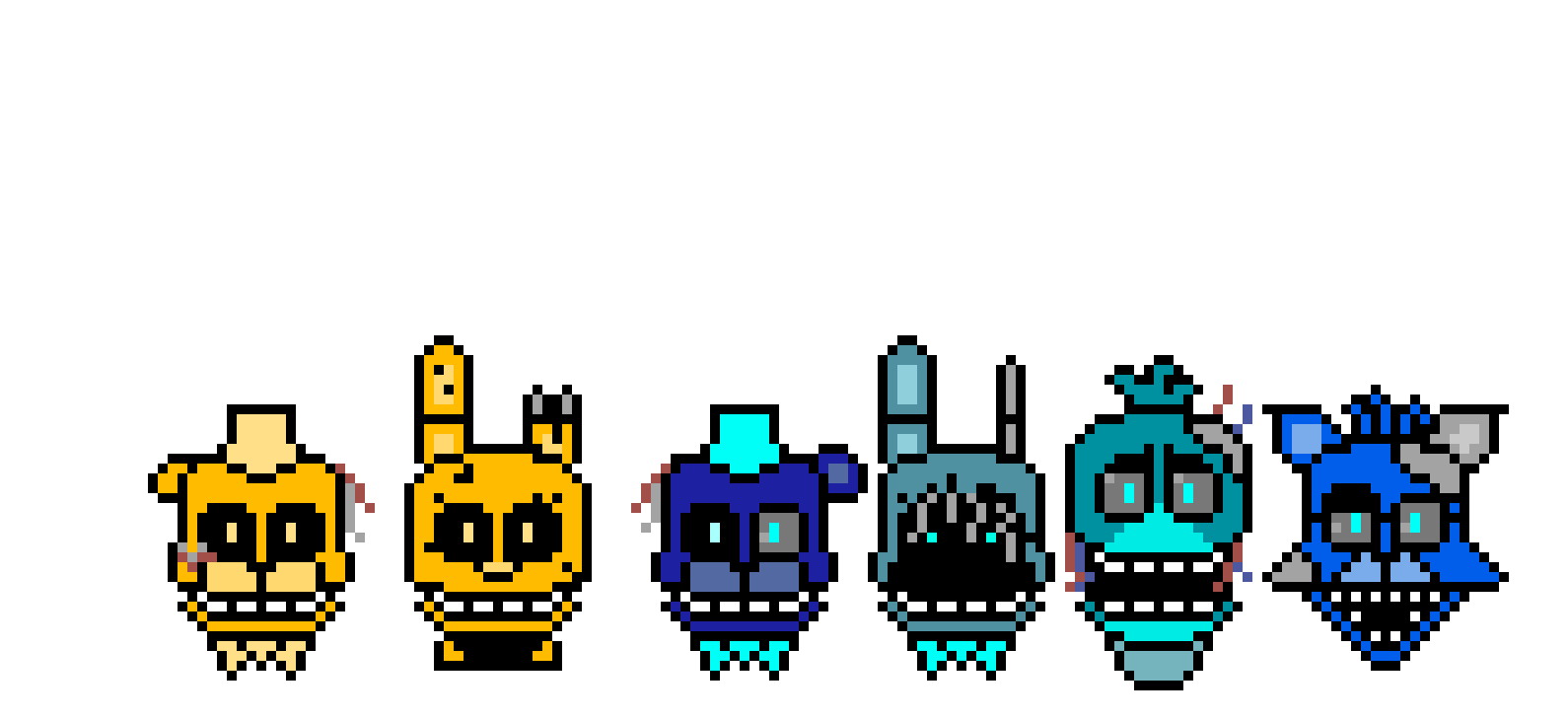 [ca6eda] FNAF 2 Withered Ocs