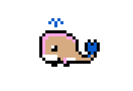 [e3be5b] Pixel Whale