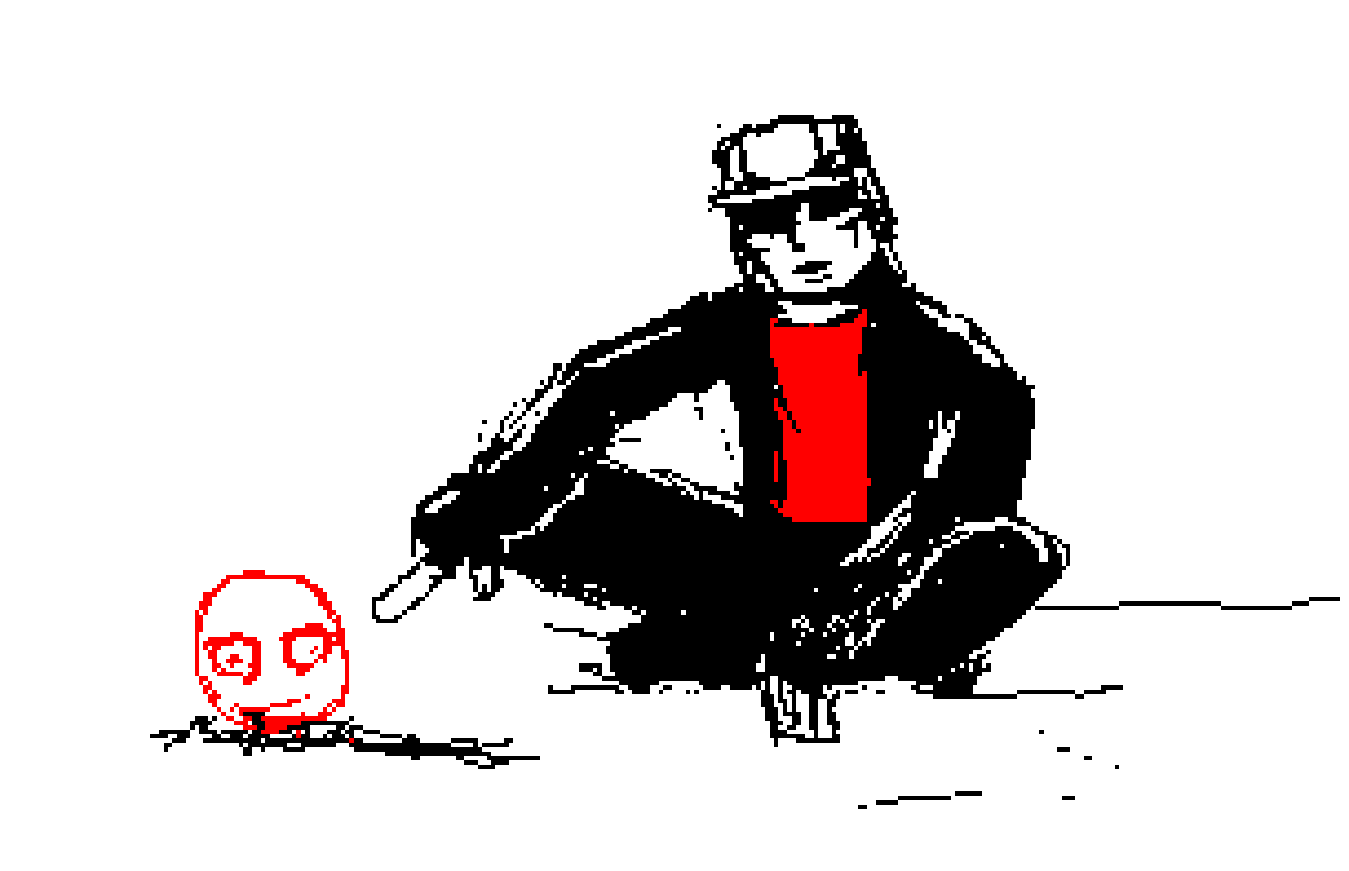 [024523] [Andre] [ anyways he is stuck in the sand physically until i undig him, any form of him not in the sand pit is purely an illusion ]