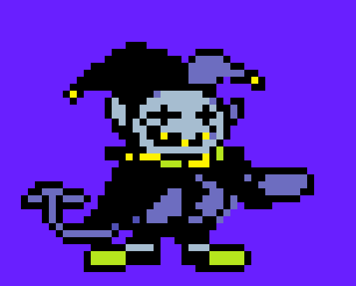 [970cdd] Jevil-But I am well trained in the ways of the scythe as well,Magic is just a simple tool to help me