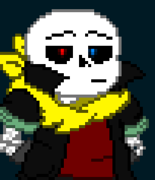 [c8bb2d] to be honest im tempted to make a gaster blaster but i suck at them