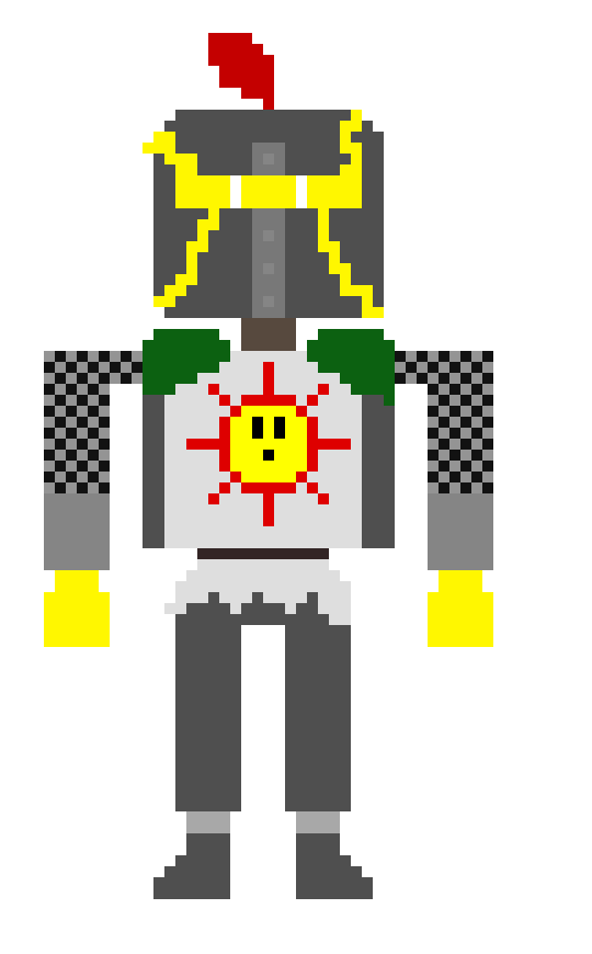 [2fcb16] Solaire: I dont care about myself.......nor do I have any family.....Its quite lonely.........but the sun can fix that.....