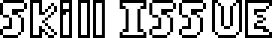 [b81f2b] Skill Issue