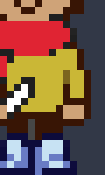 [88c5ec] Undertale Human Sprite Template