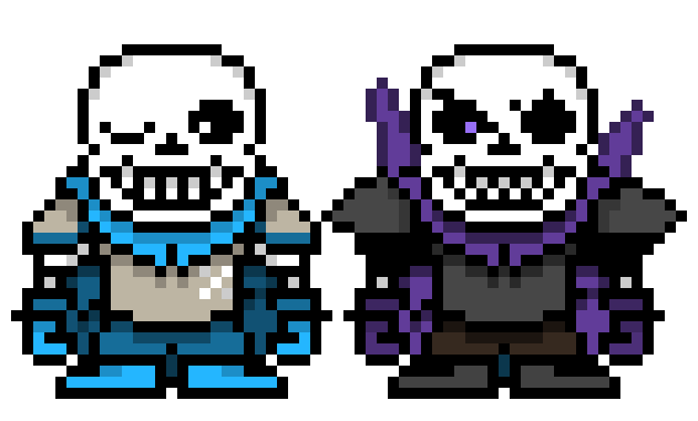[9664c4] TS!Underswap Sans + Swapfell Sans