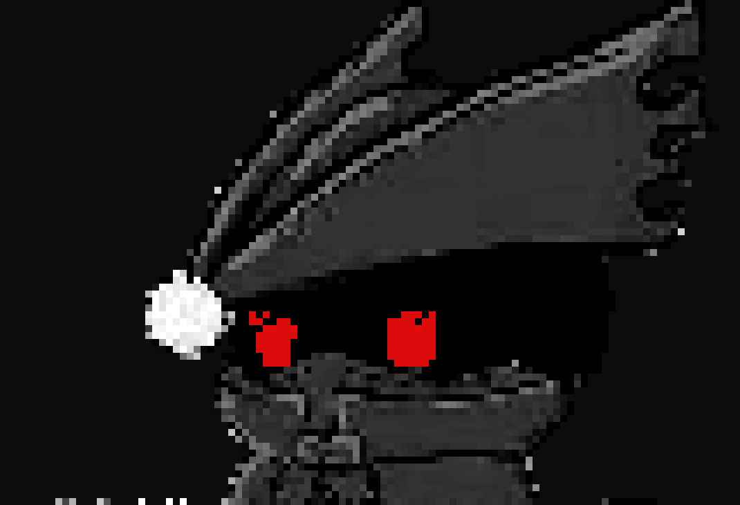 [c5c6db] (back.) -aidan struts into the lovely camp- hello.