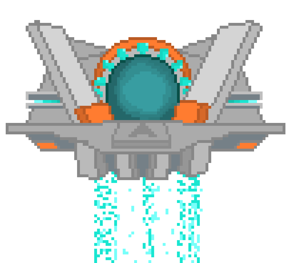 [9664c4] Grey Orange Portal ( Sci Fi )