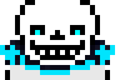 [46ea29] alright,time to get out of here.*a portal opens right behind him*oh,and heres one for you.*a portal to swaptale opens up*have fun with that.*walks out*