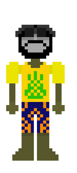 [25d002] *He sips some lemonade, And Relaxes*