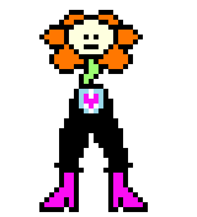 [293042] me and the other floweys aren't friends anymore so I have no friends