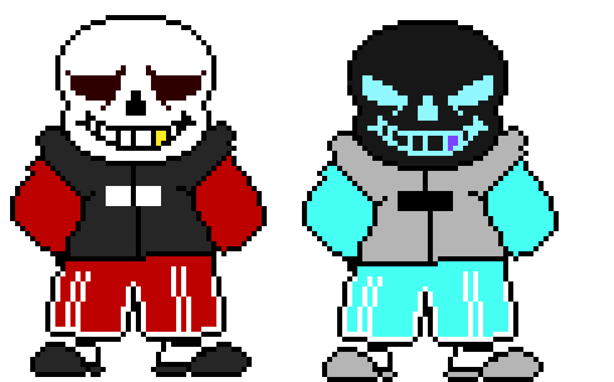 [64fe4f] Nega-Fell Sans With negative form
