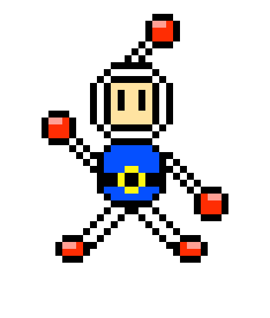 [9664c4] Waving Bomberman