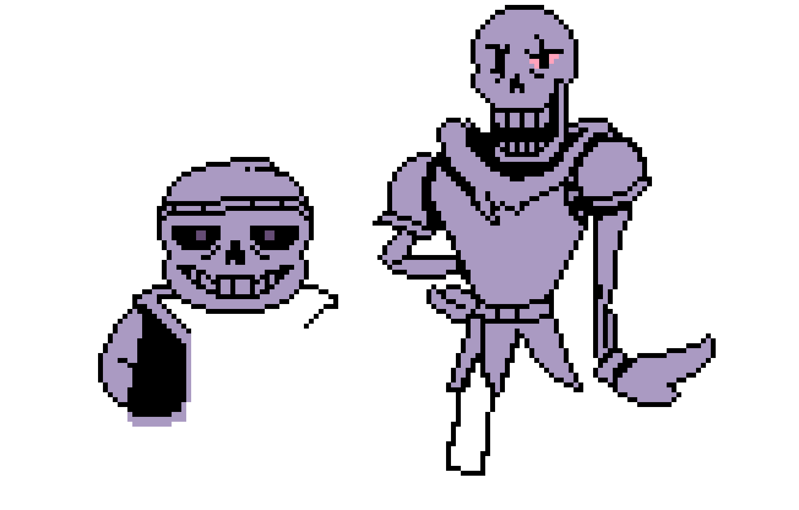 [09a28b] Undertale Sans and Papyrus The Skeletons.