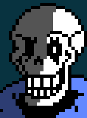 [ad3579] wait i just remembered that some of this goop... is actually my eye. so... yeah. - Blerped!Papyrus