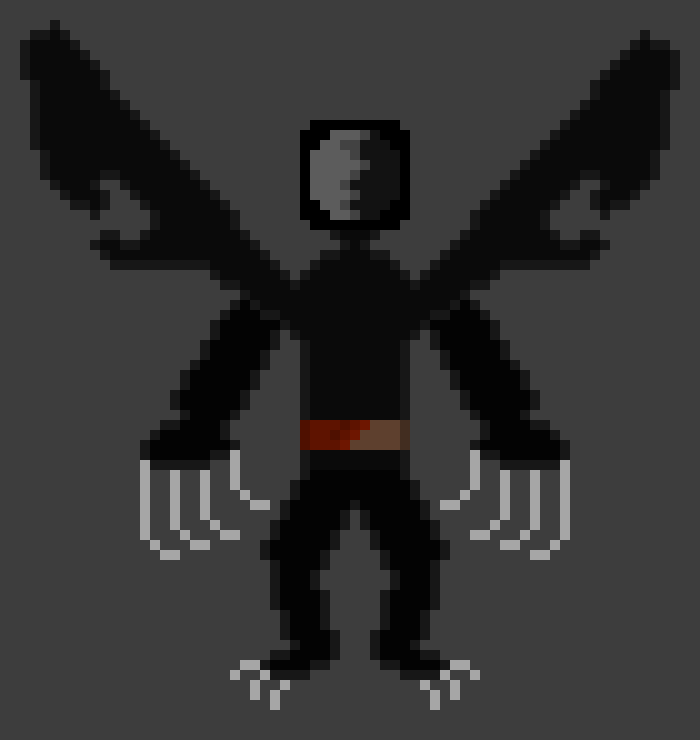 [25d002] *He sits in the dark, waiting for another hunter*