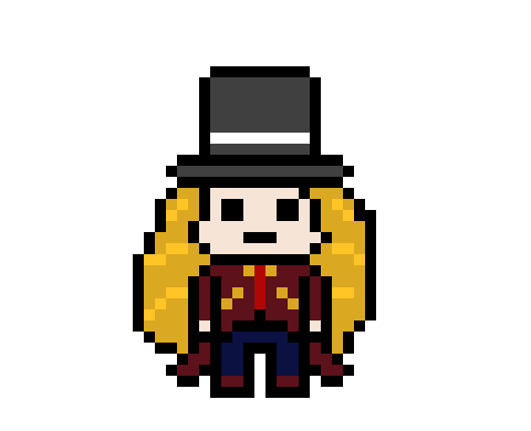[67bbf3] danganronpa pixel sprite base