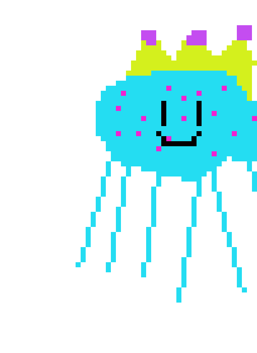 [1d74e3] jelly the fish