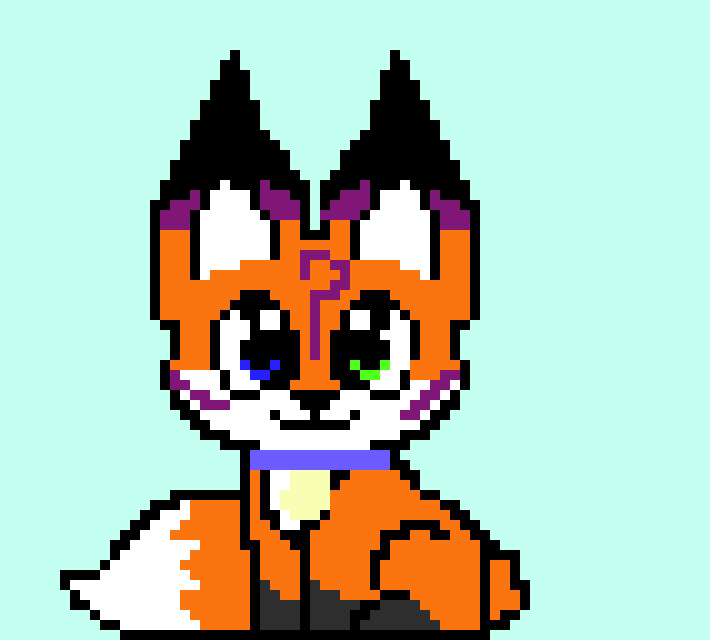 [d8d976] *Sees Adam and AJ* ! *Runs toward them* -Foxlya/Foxy