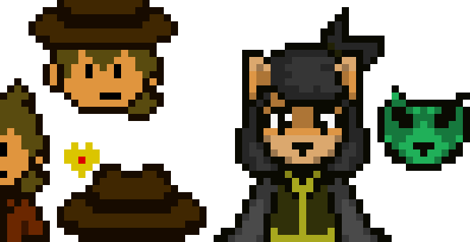 [6c26bc] DeltaRed: Ash and Koria - New Trio (w/ Poppy, who is the Ralsei of DeltaRed) Post-Chapter 2 (Icygrave Route)--Onward