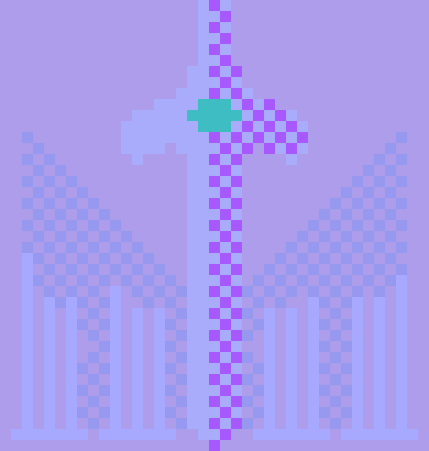 [366f5f] Crystal / Sword Background