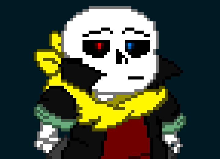 [c8bb2d] can you help me draw this pls https://www.deviantart.com/p0ngy/art/Underswap-Sans-sprites-815213764