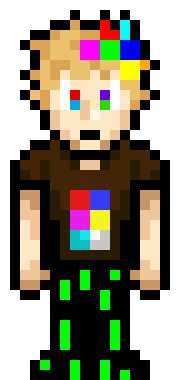 [f943f0] The other noticed almost immediately and tried to hit me with a Gaster Blaster. I jumped on top of it and ripped it's horns off and used them as daggers. I tried to rush at him with one of the horns but he dodged and teleported to my right. Then i sniped him by throwing the other horn straight at his head.