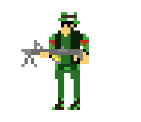 [9664c4] Vietnam Machinegunner 1